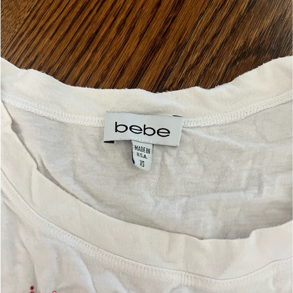 bebe pale yellow top - Picture 2 of 2